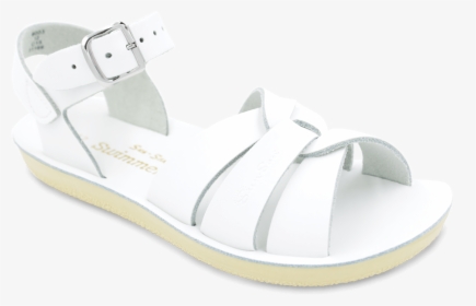 Little Kid Sized Swimmer Sandal In White Color - Sandal, HD Png Download, Transparent PNG