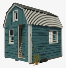 Barn - Gambrel Roof Shed, HD Png Download, Transparent PNG