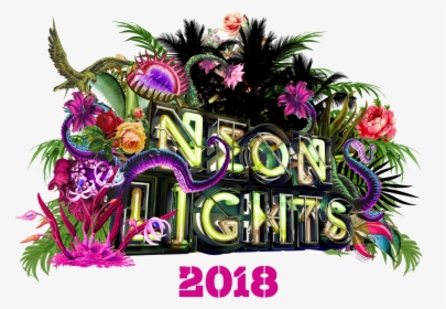 Neon Lights Festival Singapore 2018, HD Png Download, Transparent PNG