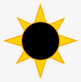 Solar Eclipse Symbol - Solar Eclipse Clip Art, HD Png Download, Transparent PNG