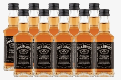 Jack Daniels Tennessee Whiskey 40% Vol 10 X - Jack Daniels Mini, HD Png Download, Transparent PNG
