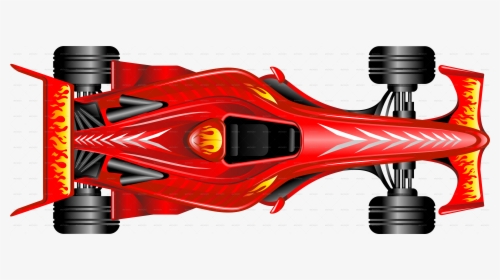 Formula 1 Car Top View, HD Png Download, Transparent PNG
