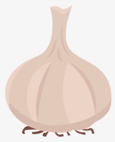Wonton Cartoon Garlic - Garlic, HD Png Download, Transparent PNG