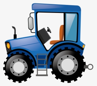 Tractor With Hay Wagon - John Deere Tractor Clipart, HD Png Download ...