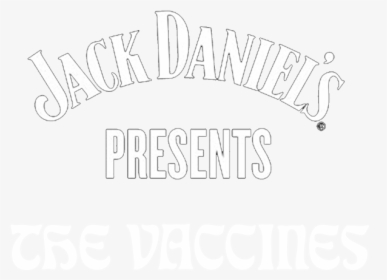 Jack Daniels Presents The Vaccines - Calligraphy, HD Png Download, Transparent PNG
