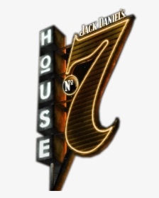 Jack Daniel’s House No - Jack Daniel's House No 7 Logo, HD Png Download, Transparent PNG