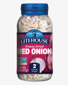Litehouse Instantly Fresh Red Onion - Freeze Dried Red Onion, HD Png Download, Transparent PNG