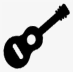 #silhouette #shadow #guitar #instrument #music #black - Illustration, HD Png Download, Transparent PNG