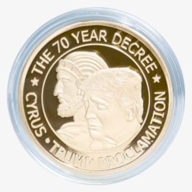 Cyrus Trump Coin 2019 2 - Jim Bakker Trump Coins, HD Png Download, Transparent PNG