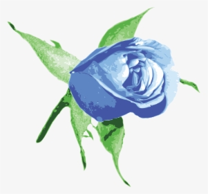 Raseone Rose Blue Clip Arts - Transparent Background Light Blue Roses Png, Png Download, Transparent PNG