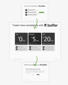 Buffer User Research - Buffer Landing Page Mvp, HD Png Download, Transparent PNG