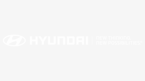 Logo Hyundai White Png, Transparent Png, Transparent PNG