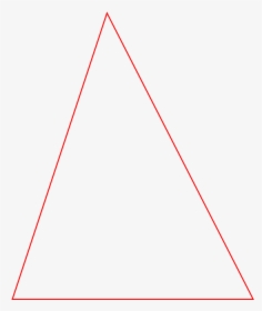 Transparent Geometric Shape Png - Trójkąt Równoboczny Jak Narysować, Png Download, Transparent PNG