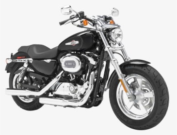 Harley Davidson Sportster 1200 Custom Motorcycle Bike - Harley Davidson Bike Png, Transparent Png, Transparent PNG