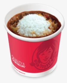 Chili With Rice - Chili With Rice Wendys, HD Png Download, Transparent PNG