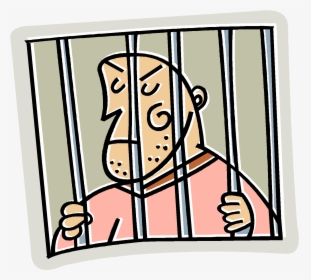 Prison Vector Jail Bar - Prison Clipart Gif, HD Png Download, Transparent PNG