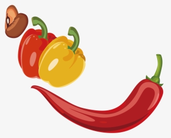 Chili Pepper Bell Pepper Vegetable - Imagenes De Chiles Png, Transparent Png, Transparent PNG