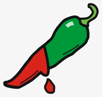 Jalapeno Clipart Serrano Pepper - Chili Pepper Svg File, HD Png Download, Transparent PNG