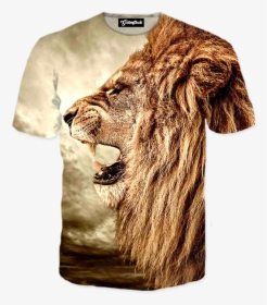 Transparent Lion Roar Png - Spandex And Polyester Shirts, Png Download, Transparent PNG