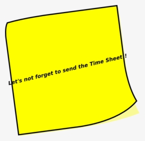 Timesheet Reminder Svg Clip Arts - Time Sheet Free Clipart, HD Png Download, Transparent PNG