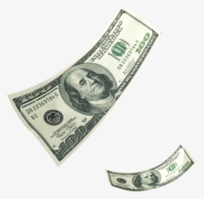 #falling #hundreds #100 #bills #casg - Dollar Bills Falling Png, Transparent Png, Transparent PNG