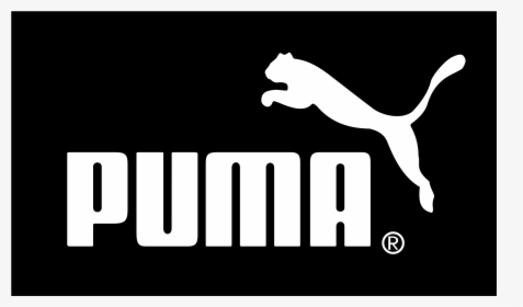 Puma Logo Png Transparent - Puma Logo Black, Png Download, Transparent PNG