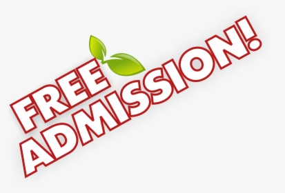 Free Admission Png - Free Admission Free Food, Transparent Png, Transparent PNG