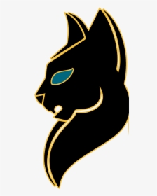 Puma Logo Clipart Silver - Cat Side View Vector, HD Png Download, Transparent PNG