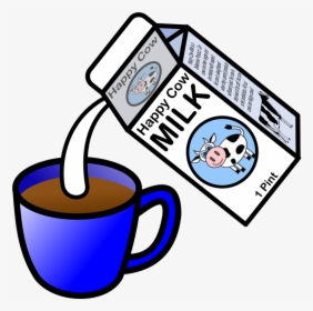 Tea And Milk Clipart, HD Png Download, Transparent PNG