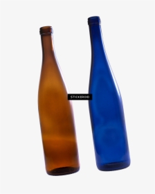 Milk Glass Bottle - Glass Bottle, HD Png Download, Transparent PNG