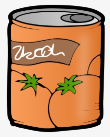 Can Of Orange Juice Clip Arts - Food Can Clip Art, HD Png Download, Transparent PNG