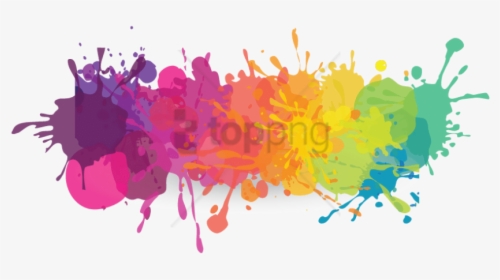 Free Png Download Colorful Paint Splatters Png Png - Paint Splatters, Transparent Png, Transparent PNG