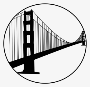 Golden Gate Bridge Logo Transparent, HD Png Download, Transparent PNG