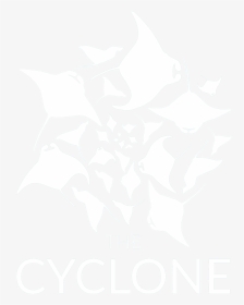 Mt The Cyclone Logo White - Swim With Manta Design, HD Png Download, Transparent PNG