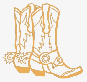Easy Drawing Cowboy Boots, HD Png Download, Transparent PNG