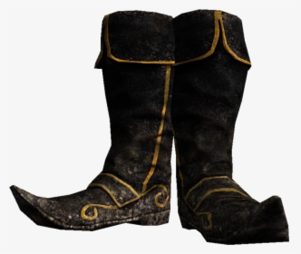 Cowboy-boot - Skyrim Jester Boots, HD Png Download, Transparent PNG