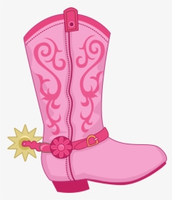 Boot Hat N Clip - Cowgirl Boots Clipart Png, Transparent Png, Transparent PNG