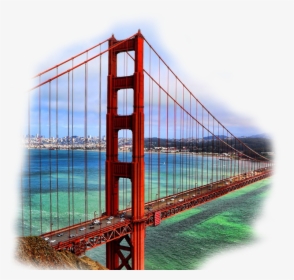 S, Wide, Wallpaper Deborah Dawson - Golden Gate Bridge, HD Png Download, Transparent PNG