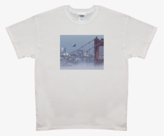 Golden Gate Bridge Hawk T-shirt - Cable-stayed Bridge, HD Png Download, Transparent PNG