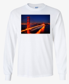 Golden Gate Bridge Long Sleeve - Self-anchored Suspension Bridge, HD Png Download, Transparent PNG