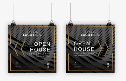 Open House Invitations - Graphic Design, HD Png Download, Transparent PNG