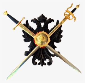 Crossed Swords And Shield Png - Sword And Shield Bird, Transparent Png, Transparent PNG
