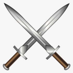 Flat Emoji Swords, HD Png Download, Transparent PNG