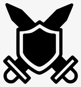 Swords Crossed Shield - Sign On Train Station, HD Png Download, Transparent PNG