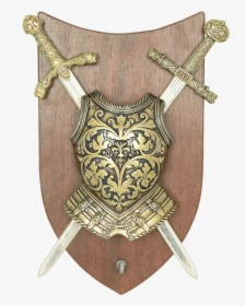 Panoply With Cuirass And 2 Swords - Dagger, HD Png Download, Transparent PNG