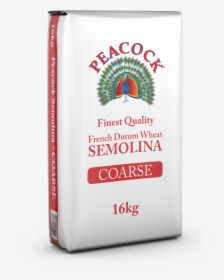 Peacock Semolina Coarse 16kg - Raw Milk, HD Png Download, Transparent PNG