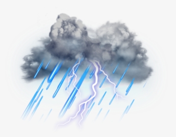 Banner Free Download Thunderstorm Cloud Lightning Transprent - Thunderstorm Png, Transparent Png, Transparent PNG