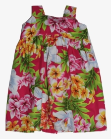 Hawaiian Floral Dress - A-line, HD Png Download, Transparent PNG