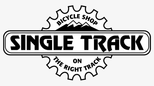Single Track Bicycle Shop - Bike Shop Logo Png, Transparent Png, Transparent PNG