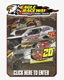 Racing At Eagle Raceway, HD Png Download, Transparent PNG